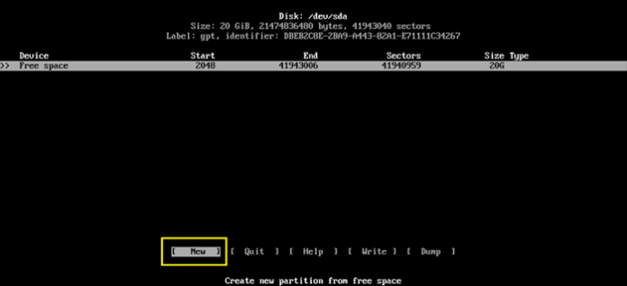 setting bios boot partition arch virtualbox